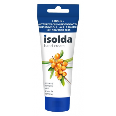 ISOLDA ochranný krém na ruky Lanolín s rakytníkovým olejom 100 ml